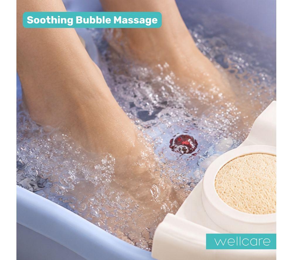 WELLCARE MM17A300 Foot Spa & Massager - Blue & White image number 4 of 13