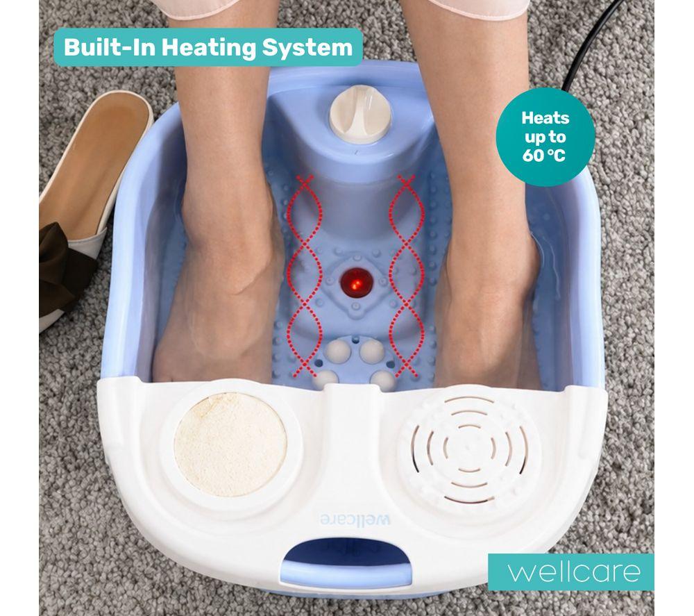 WELLCARE MM17A300 Foot Spa & Massager - Blue & White image number 7 of 13