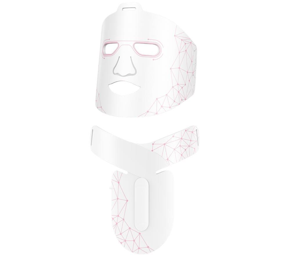WELLCARE MN1 LED Face & Neck Mask - White & Pink image number 10 of 10
