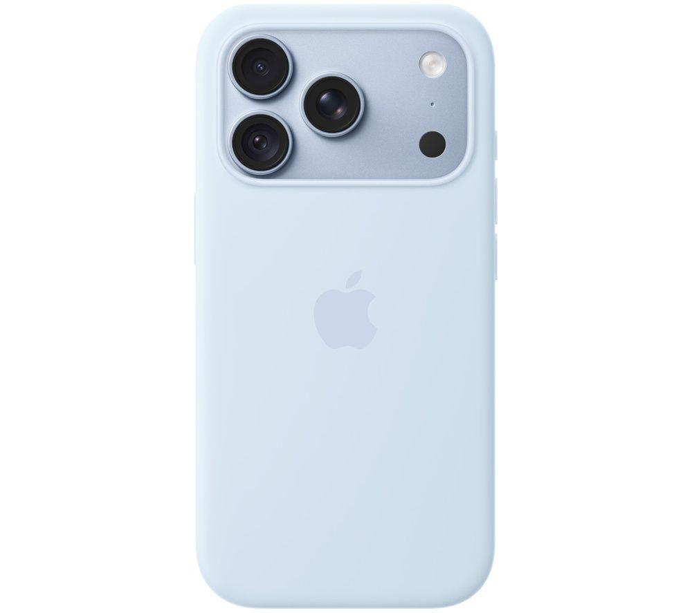 Apple Iphone 18 Pro Silicone Case With Magsafe - Crisp Blue, Blue