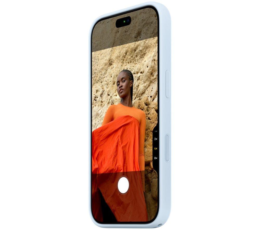 APPLE iPhone 18 Pro Silicone Case with MagSafe - Crisp Blue image number 2 of 2