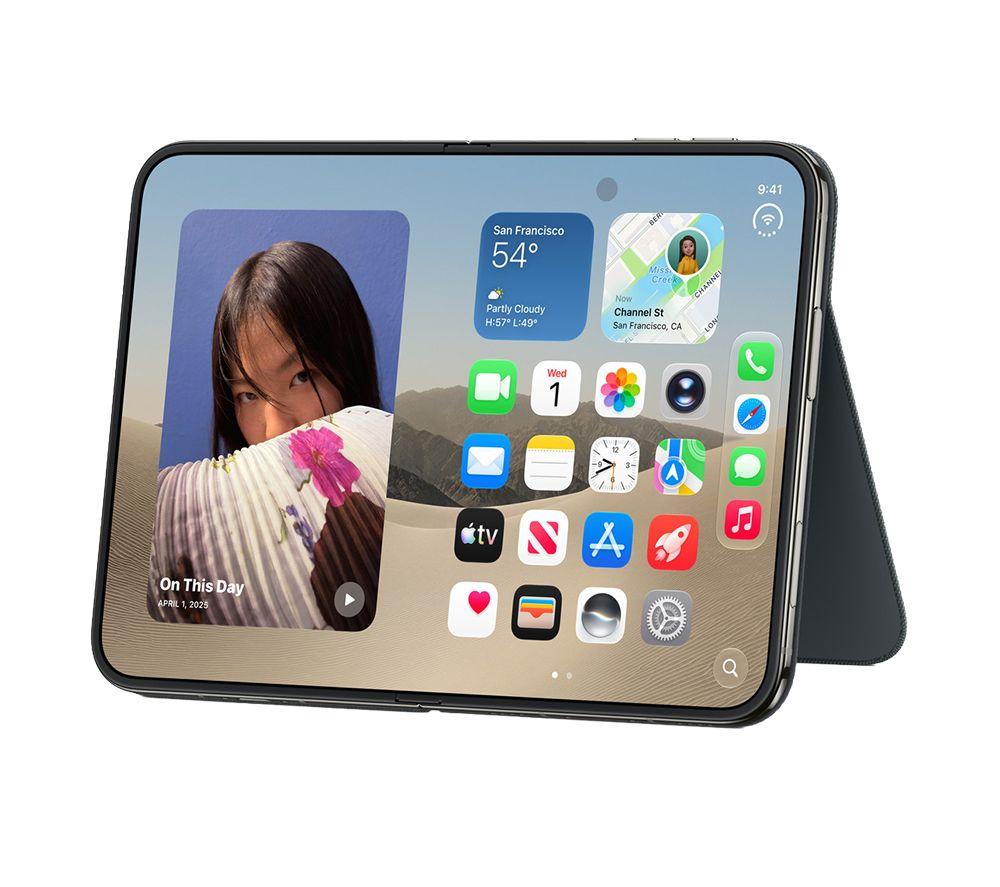 APPLE iPhone Duo Folio Case with Kickstand - Navy Blue image number 4 of 4