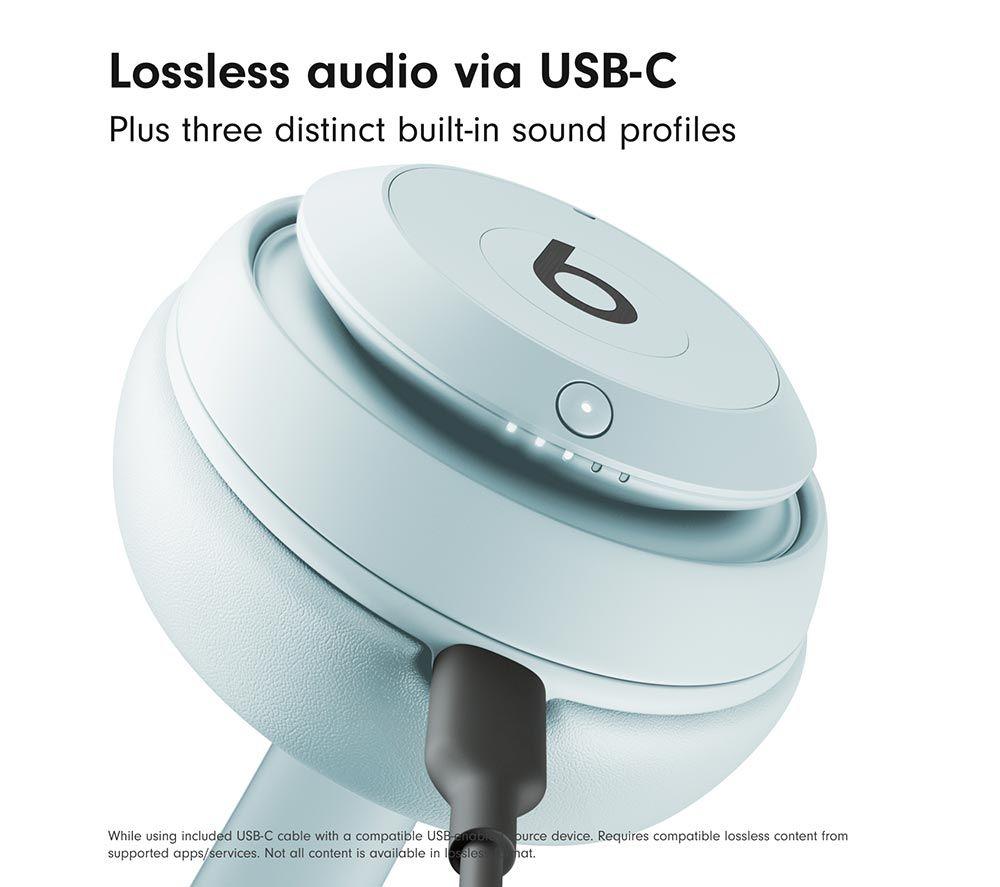 BEATS Studio Pro Wireless Bluetooth Noise-Cancelling Headphones - Light Blue image number 6 of 18