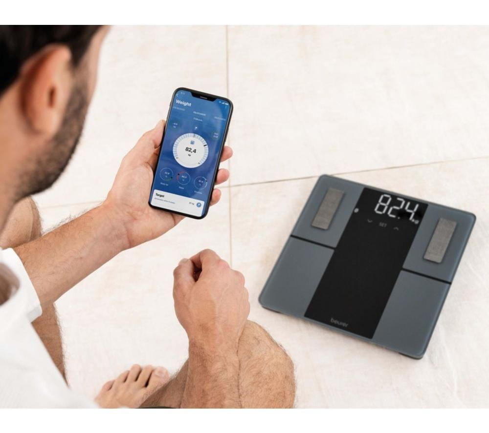 BEURER BF 500 Smart Bathroom Scale - Black image number 2 of 4