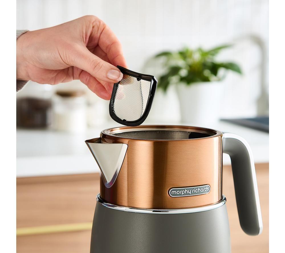 MORPHY RICHARDS Signature 100742 Jug Kettle - Matt Copper image number 3 of 6