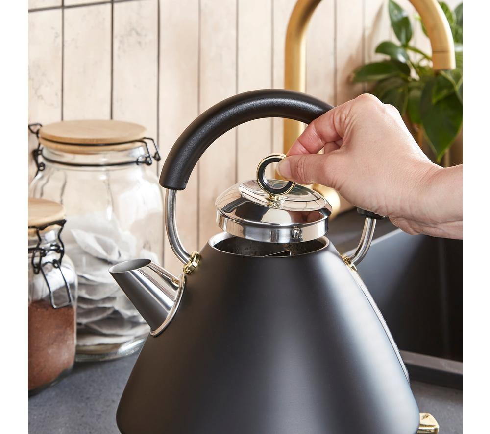 MORPHY RICHARDS Accents Gold Kettle - Black image number 2 of 10
