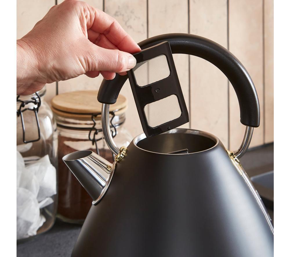 MORPHY RICHARDS Accents Gold Kettle - Black image number 3 of 10