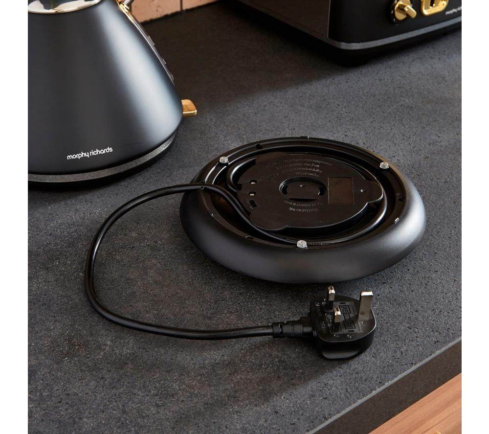 MORPHY RICHARDS Accents Gold Kettle - Black image number 6 of 10