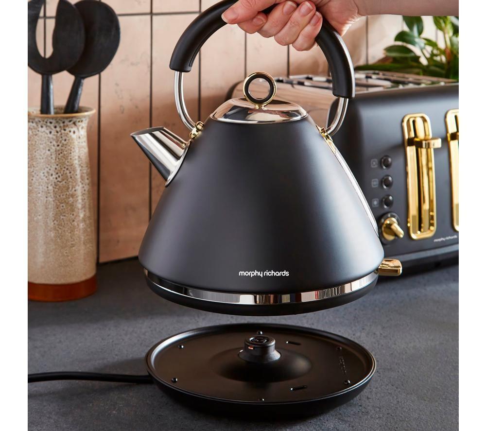 MORPHY RICHARDS Accents Gold Kettle - Black image number 9 of 10