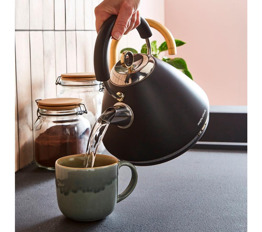MORPHY RICHARDS Accents Gold Kettle - Black image number 10 of 10