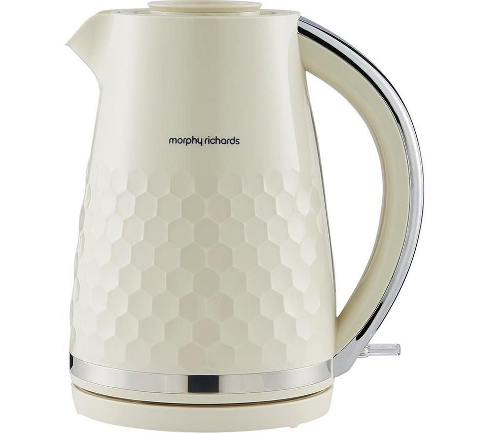 MORPHY RICHARDS Hive 108274 Electric Jug Kettle - Cream