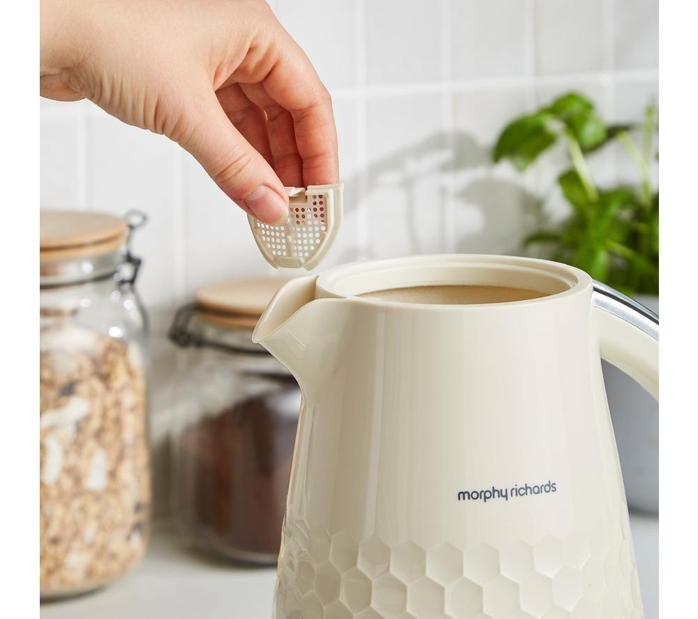 MORPHY RICHARDS Hive 108274 Electric Jug Kettle - Cream image number 3 of 7
