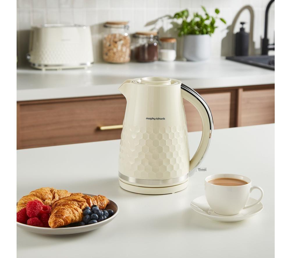 MORPHY RICHARDS Hive 108274 Electric Jug Kettle - Cream image number 5 of 7