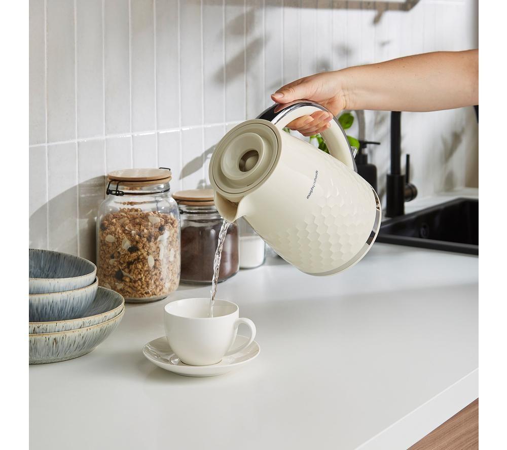 MORPHY RICHARDS Hive 108274 Electric Jug Kettle - Cream image number 6 of 7
