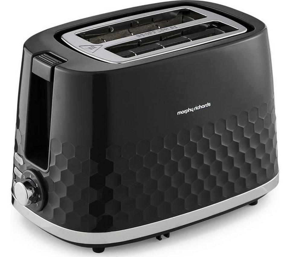 MORPHY RICHARDS Hive 220031 2-Slice Toaster - Black