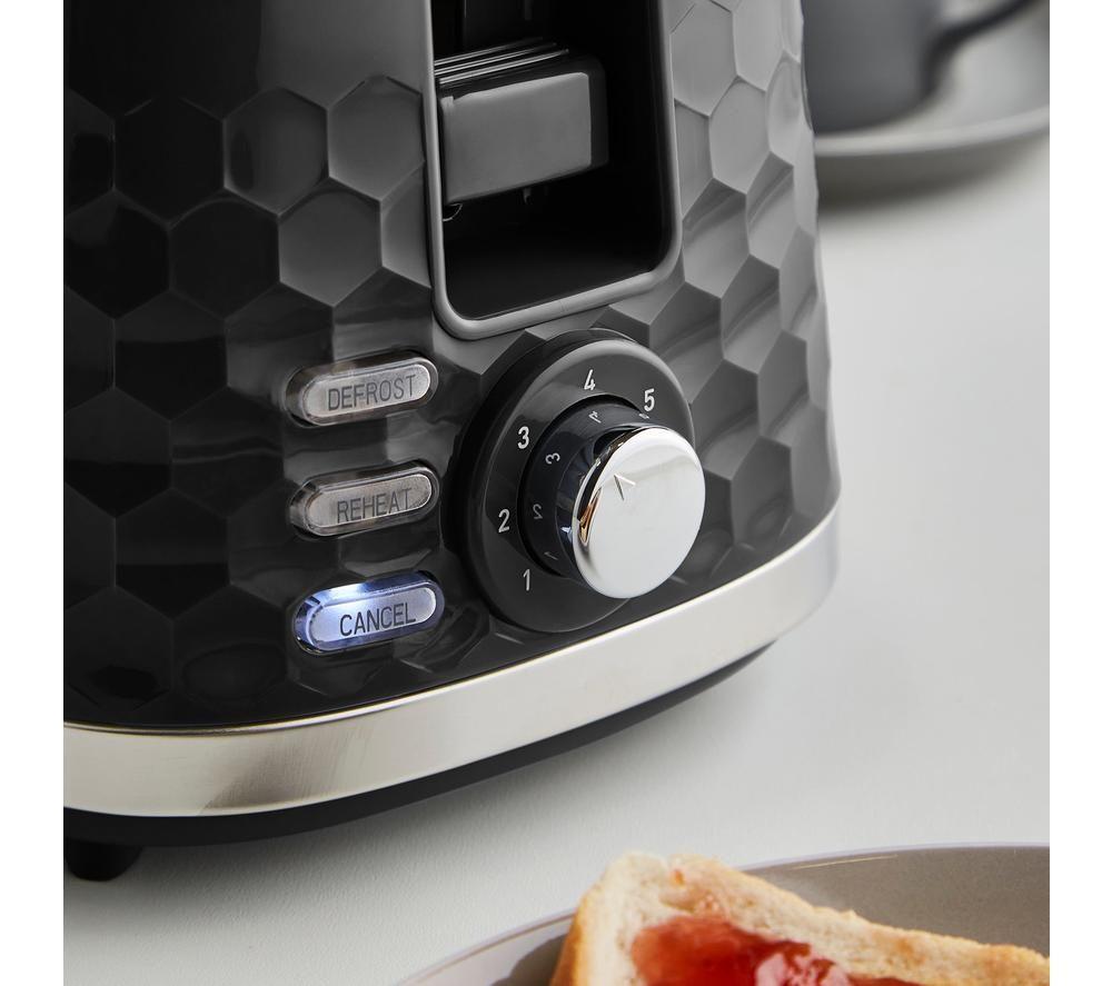 MORPHY RICHARDS Hive 220031 2-Slice Toaster - Black image number 3 of 8
