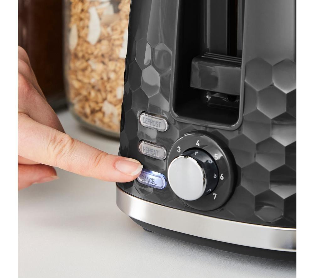 MORPHY RICHARDS Hive 220031 2-Slice Toaster - Black image number 4 of 8