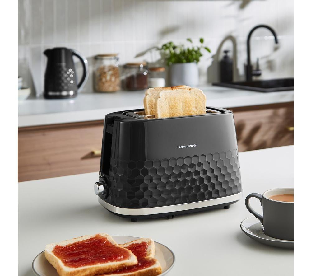 MORPHY RICHARDS Hive 220031 2-Slice Toaster - Black image number 5 of 8