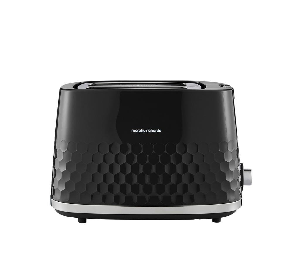 MORPHY RICHARDS Hive 220031 2-Slice Toaster - Black image number 7 of 8