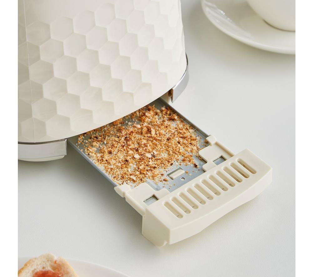 MORPHY RICHARDS Hive 220032 2-Slice Toaster - Cream image number 4 of 8
