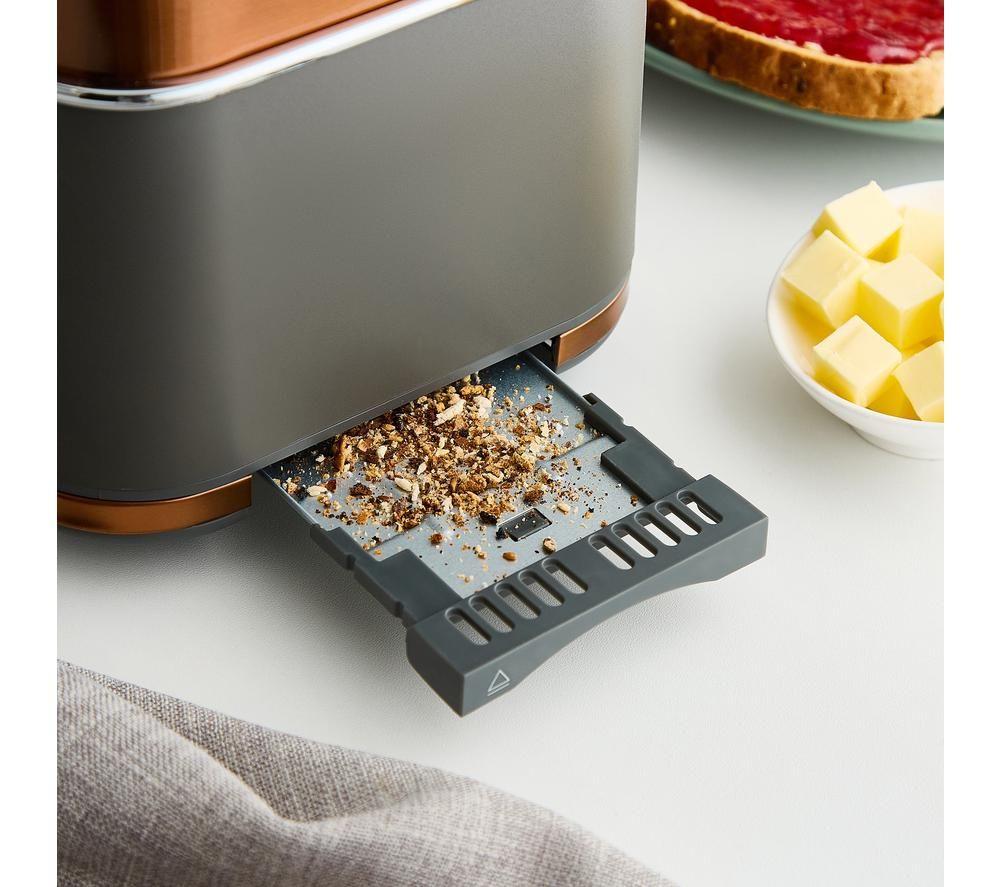MORPHY RICHARDS Signature 245742 4-Slice Toaster - Matt Copper image number 3 of 7
