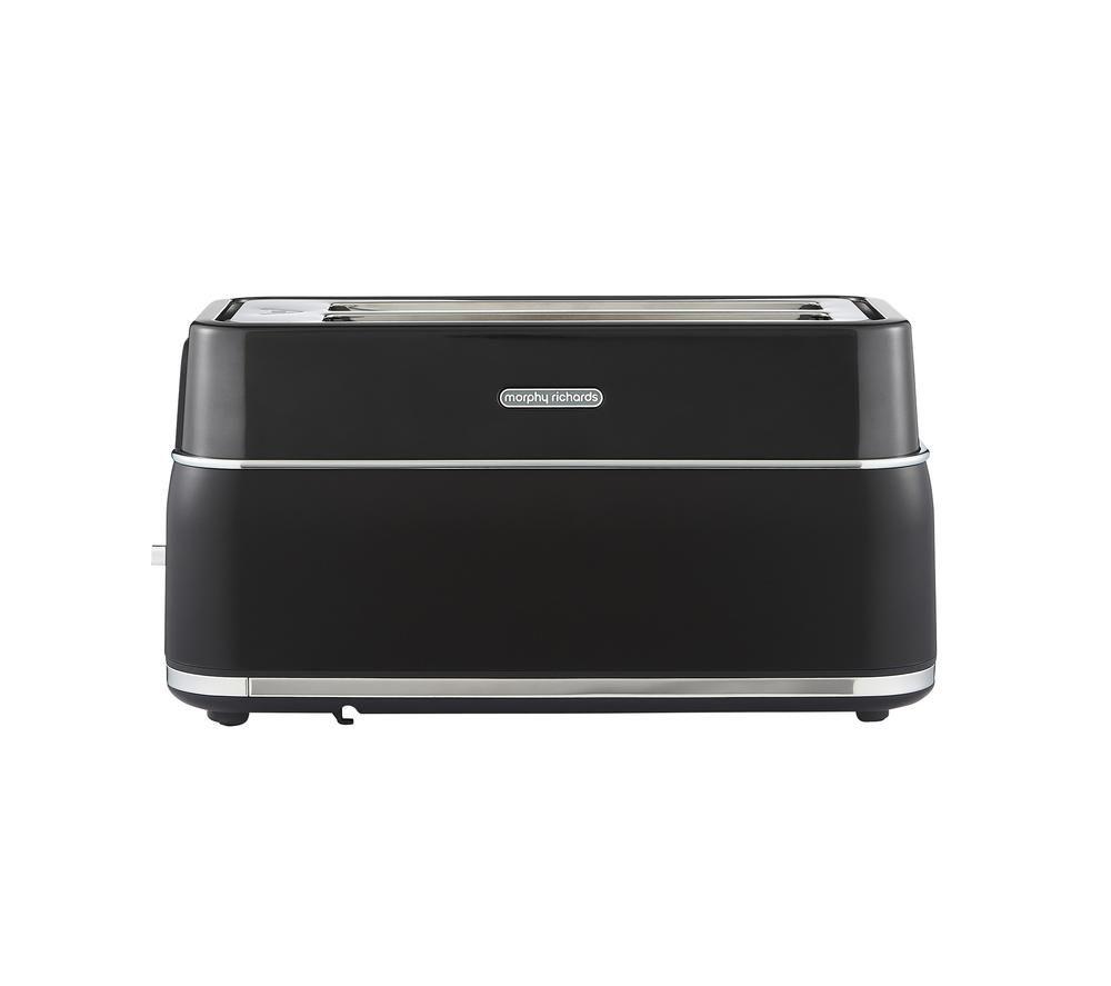 MORPHY RICHARDS Signature 245744 4-Slice Toaster - Matt Black image number 6 of 6