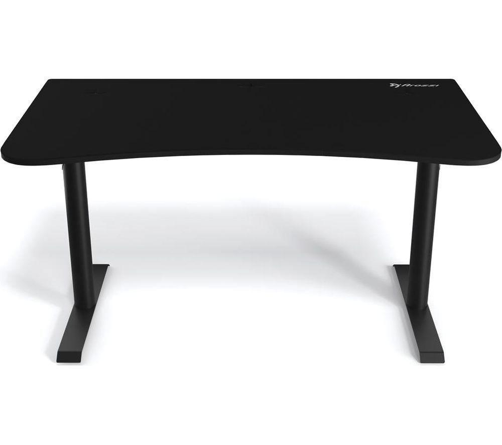 AROZZI Arena Medium Gaming Desk - Black image number 4 of 9
