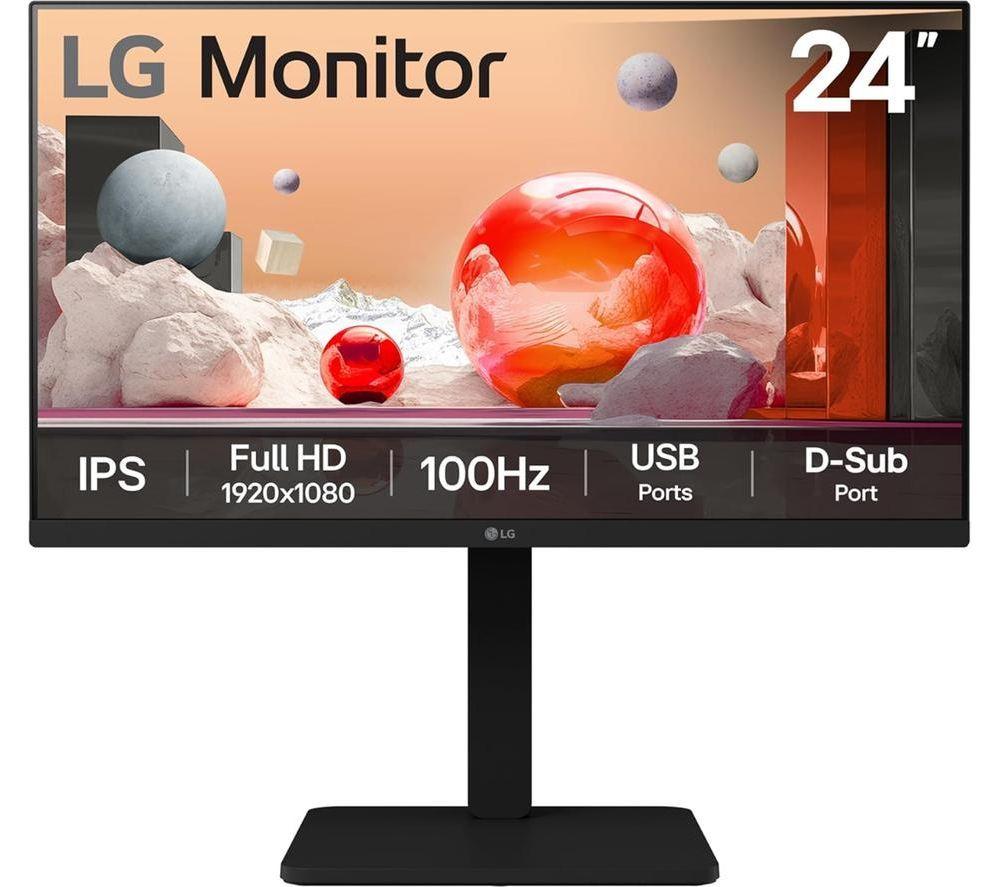 Lg Black 24Ba550-B Computer Monitor 60.5 Cm (23.8") 1920 X 1080 Pixels Full Hd Lcd - Image 3