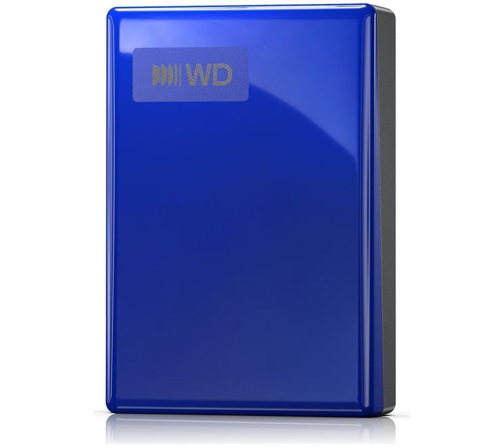 WD My Passport Portable Hard Drive - 2 TB, Blue