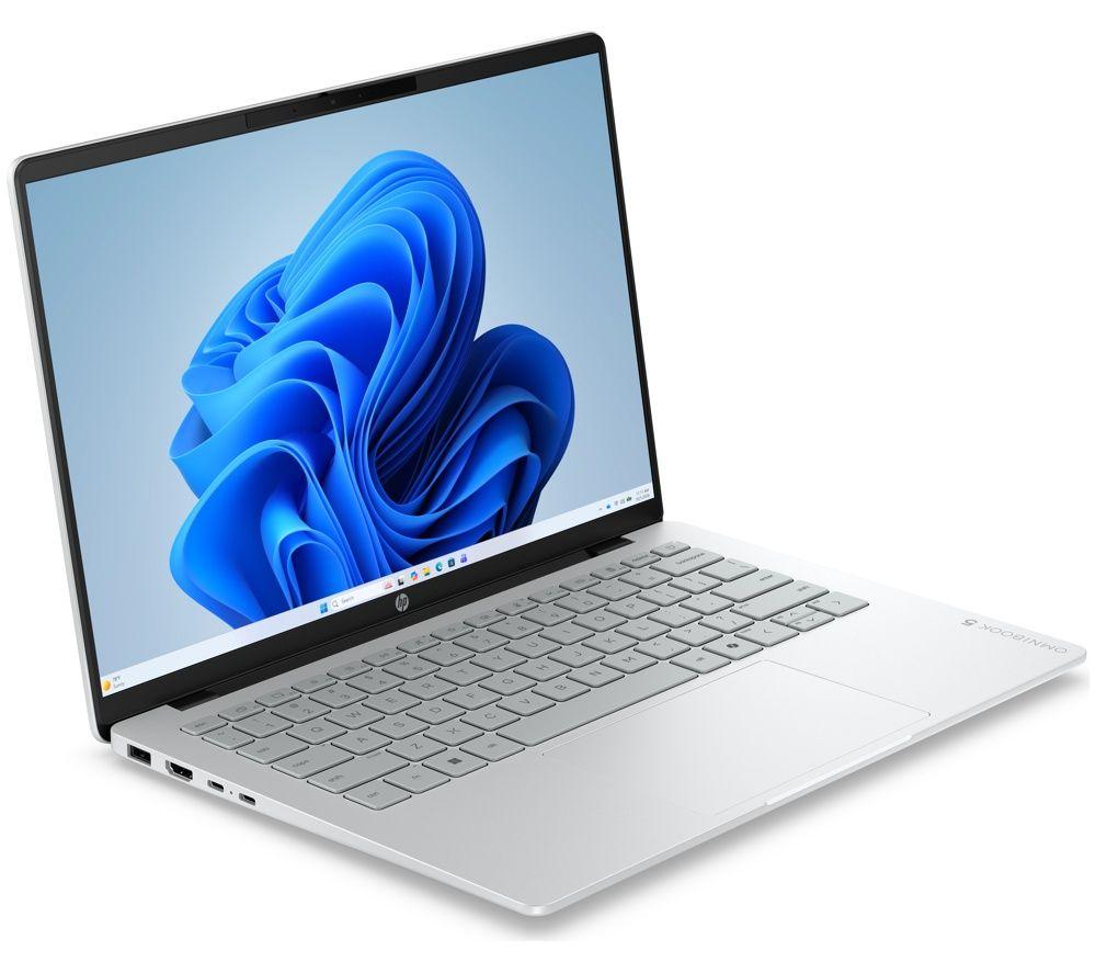HP OmniBook 5 AI 14" Laptop - Intel&reg; Core&trade; 7, 256 GB SSD, Glacier Silver image number 4 of 7
