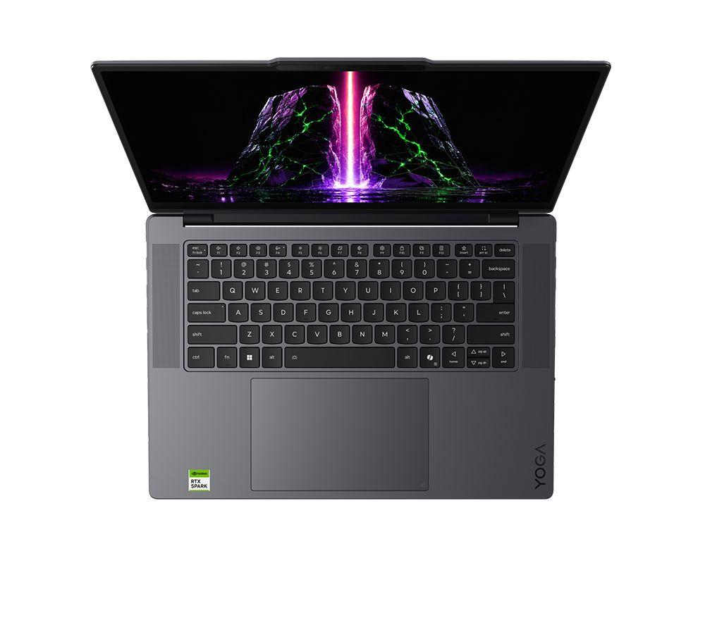 LENOVO Yoga Pro 9 16" Laptop - NVIDIA RTX Spark&trade; N1X, 32 GB RAM, 1 TB SSD, Thunder Grey image number 3 of 10
