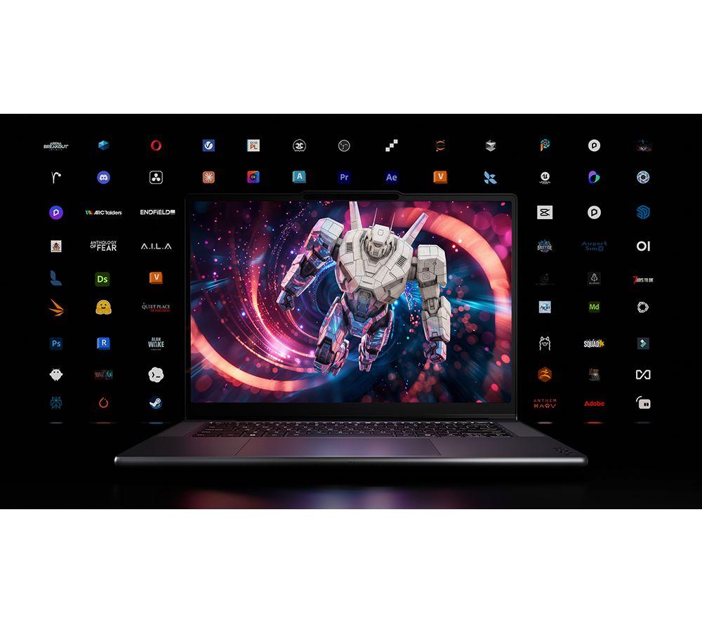 LENOVO Yoga Pro 9 16" Laptop - NVIDIA RTX Spark&trade; N1X, 32 GB RAM, 1 TB SSD, Thunder Grey image number 10 of 10