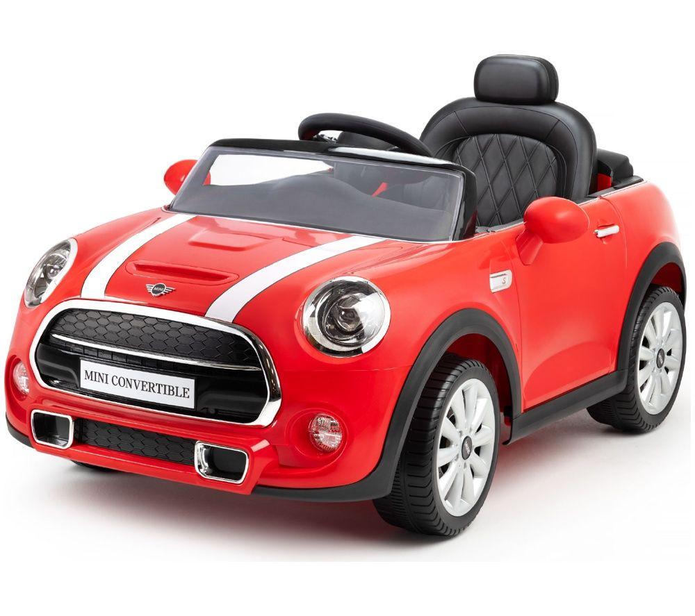 XOOTZ Mini Cooper Kids Electric Ride-On Car- Red