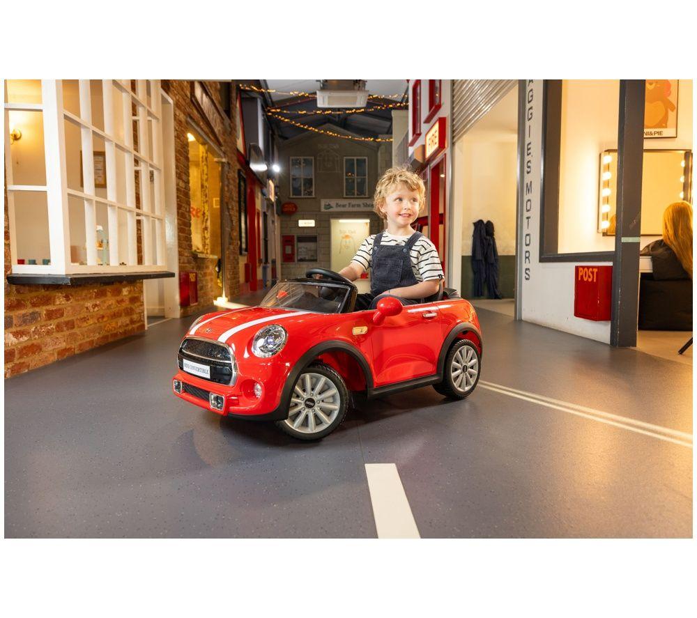 XOOTZ Mini Cooper Kids Electric Ride-On Car - Red image number 4 of 5