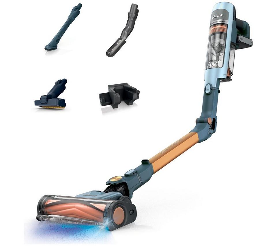 SHARK PowerDetect Speed Pet IA1241UKTDB Cordless Vacuum Cleaner - Ice Blue