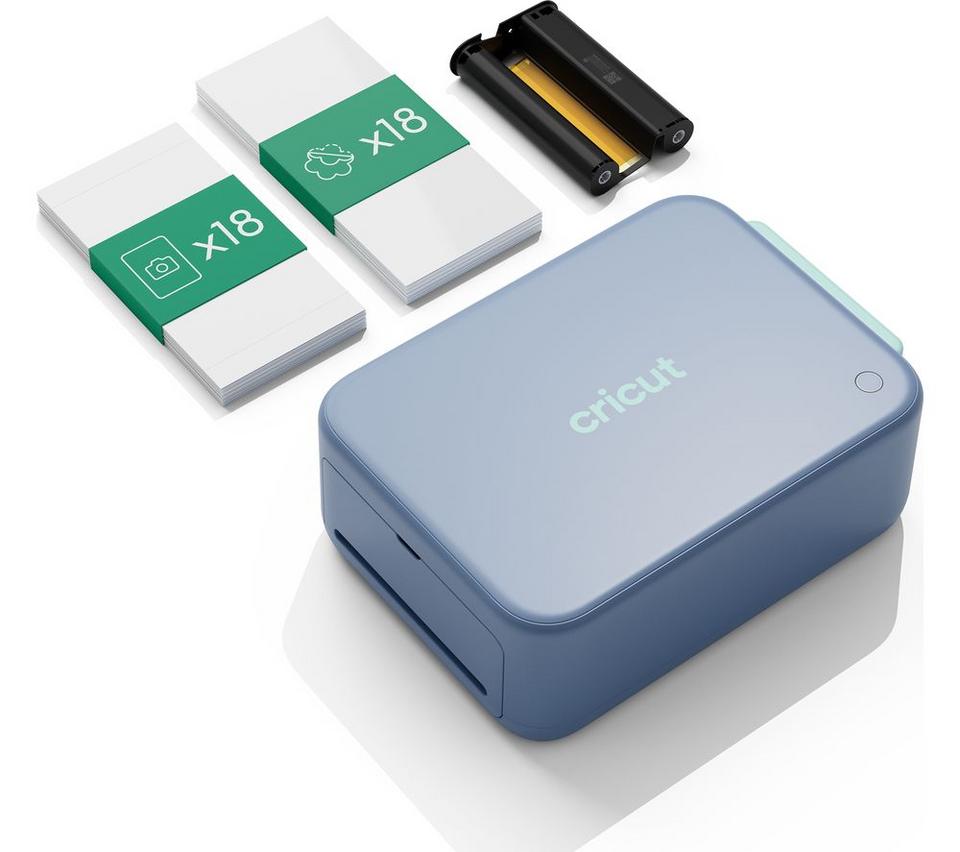 CRICUT StickerPix Print & Cut Essential Bundle - Blue