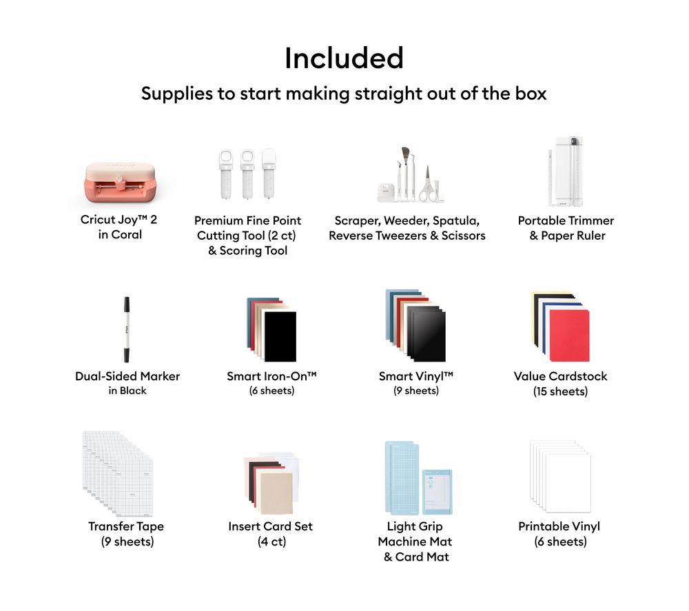 CRICUT Joy 2 Deluxe Cutting Machine Gift Bundle image number 6 of 7