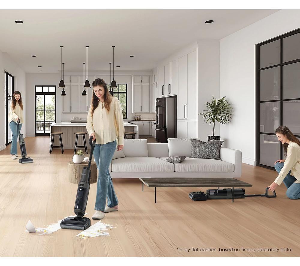TINECO FLOOR ONE i6 Stretch Cordless Vacuum Cleaner - Black & Grey image number 4 of 7