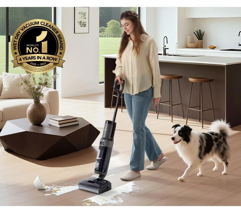 TINECO FLOOR ONE i6 Stretch Cordless Vacuum Cleaner - Black & Grey image number 5 of 7
