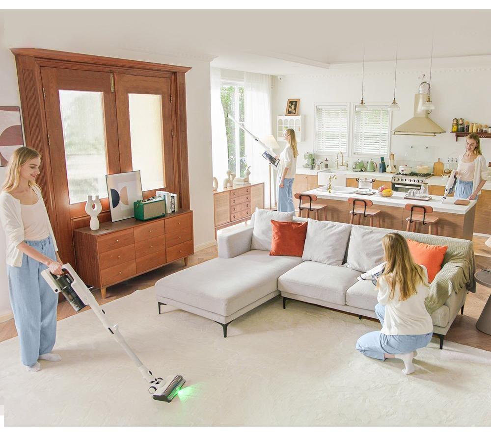 TINECO PURE ONE A50S Plus Cordless Vacuum Cleaner - Black & White image number 3 of 3