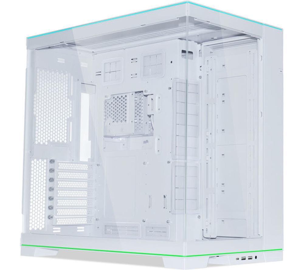LIAN-LI O11 Dynamic Evo RGB E-ATX Mid-Tower PC Case - White image number 3 of 4