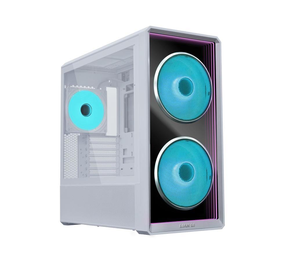 LIAN-LI Lancool 217 INF SSI EEB Mid-Tower PC Case - White image number 4 of 9