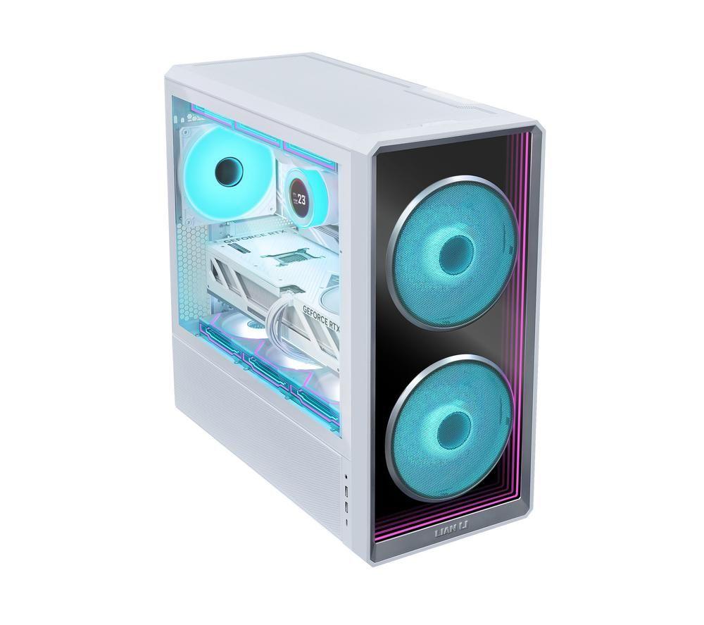 LIAN-LI Lancool 217 INF SSI EEB Mid-Tower PC Case - White image number 5 of 9