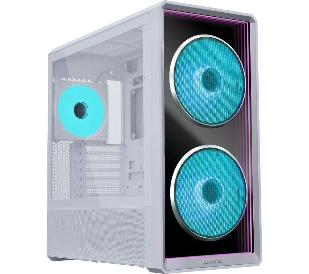 LIAN-LI Lancool 217 INF SSI EEB Mid-Tower PC Case - White image number 6 of 9