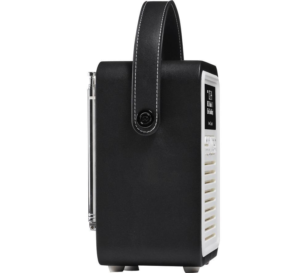 VQ Retro Mini Portable DAB+/FM Bluetooth Radio - Black image number 4 of 6