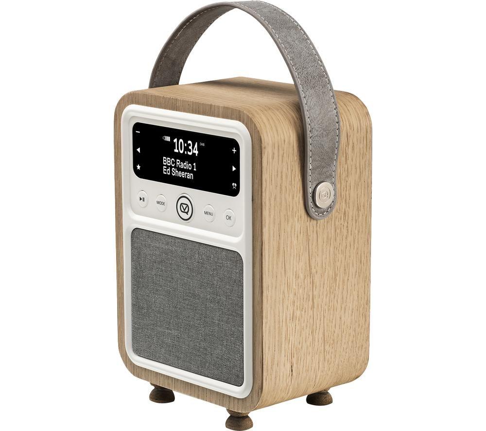 VQ Monty Portable DAB+/FM Bluetooth Radio - Oak image number 3 of 7