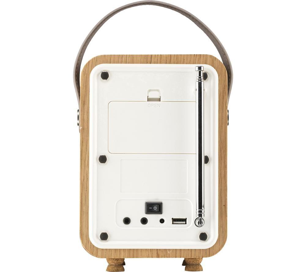 VQ Monty Portable DAB+/FM Bluetooth Radio - Oak image number 7 of 7