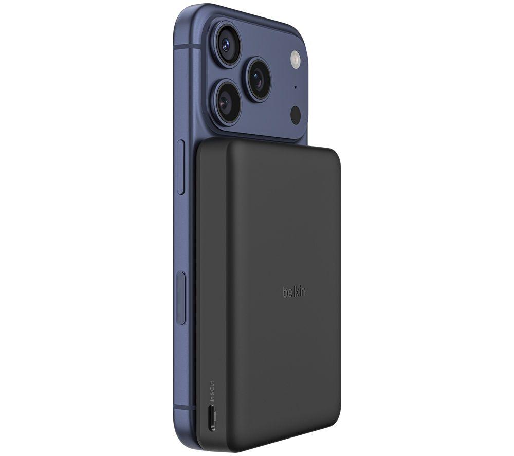 BELKIN BoostCharge BPD015hqBK 10,000 mAh Magnetic Power Bank - Black