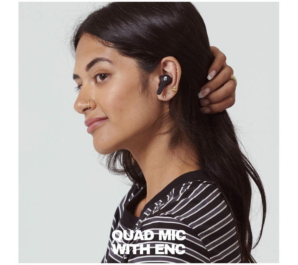 SKULLCANDY Ink'd ANC S2IAW-S028 Wireless Bluetooth Noise-Cancelling Earbuds - Black image number 5 of 8
