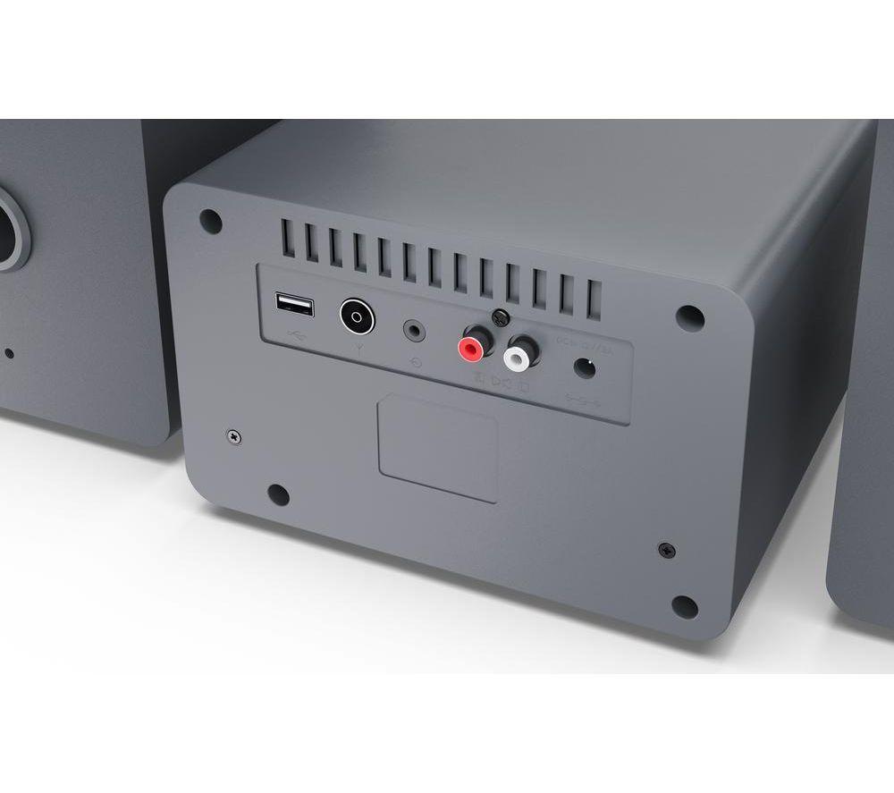 SHARP Tokyo XL-B514 Bluetooth Micro Hi-Fi System &ndash; Grey image number 10 of 13